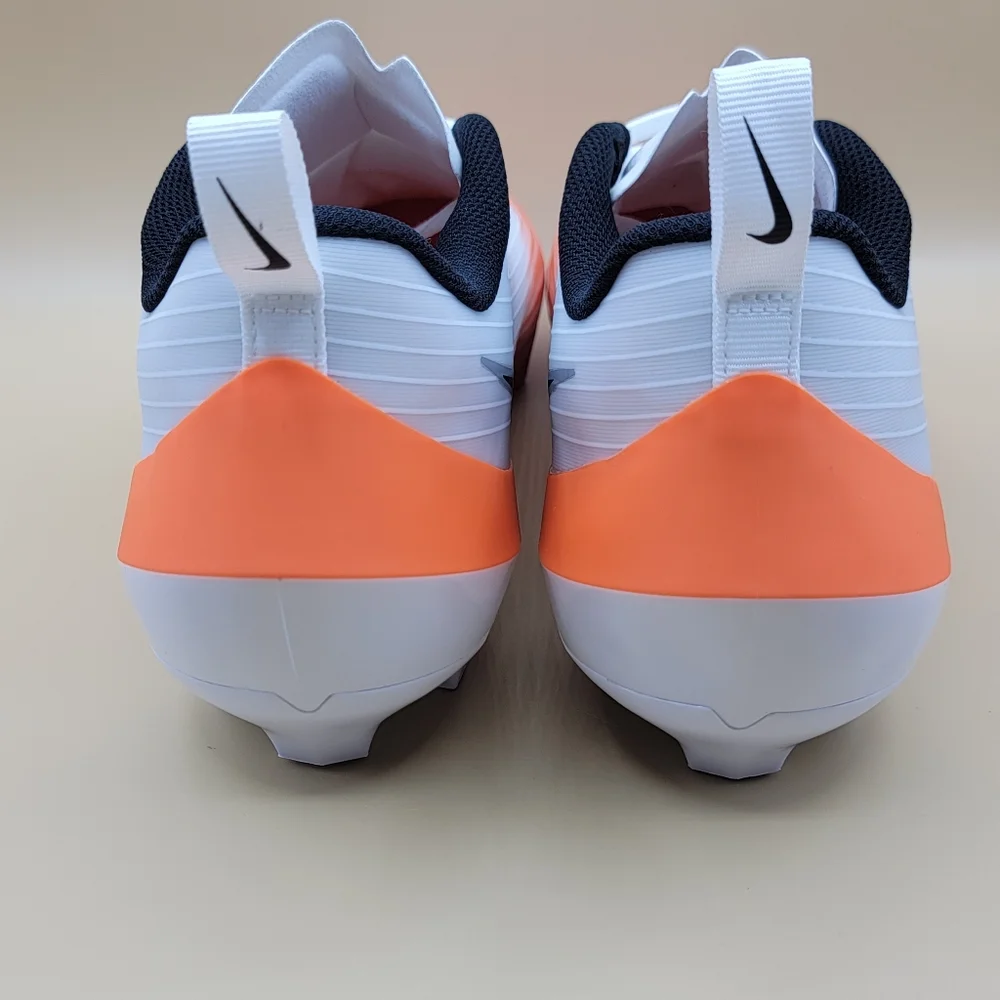 Nike Vapor Speed 3 TB Men's Football Cleats Size 13.5 White Orange HM8849-104